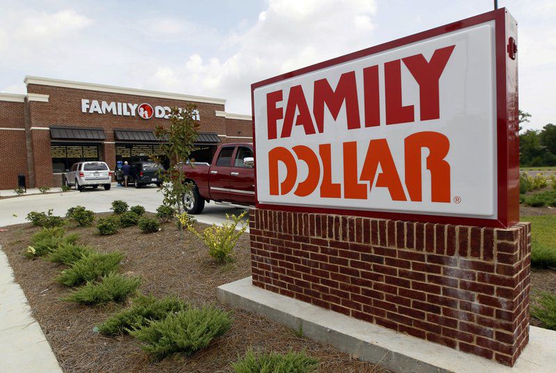 Family Dollar Sign via AP